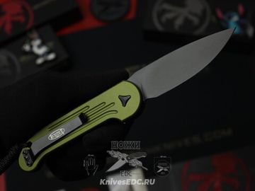 Автоматический нож Microtech LUDT 135-1OD с клинком из стали M390, рукоять 6061 T-6 Aluminium