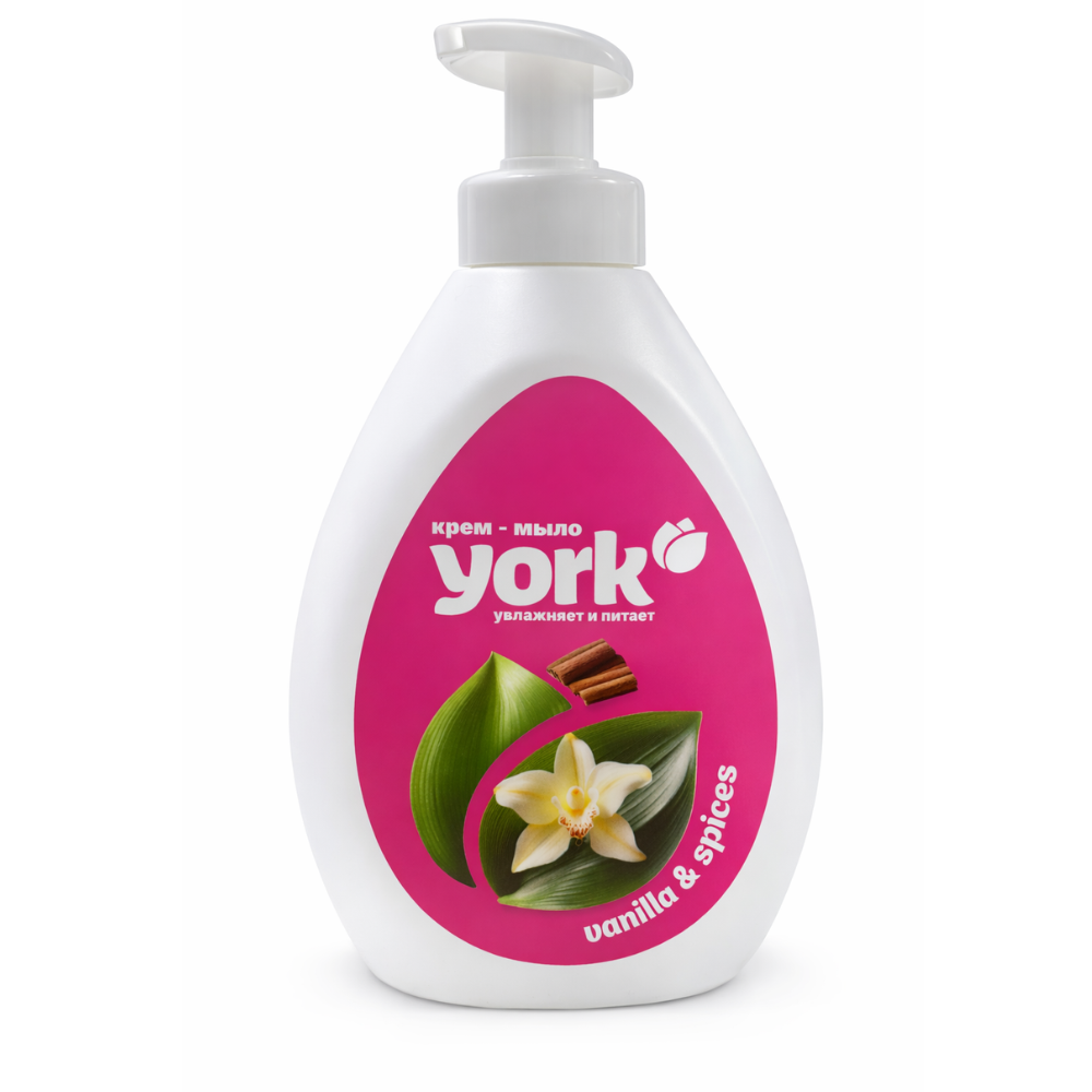 Крем-мыло YORK Vanila&spices 500 мл