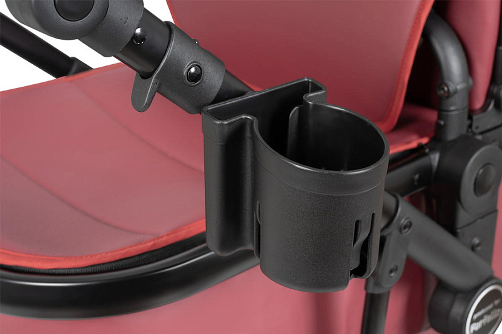 Коляска трансформер Aimile Adventurer бургунди-темный