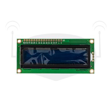 Дисплей 1602 без I2C синий