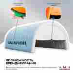 Гараж надувной для автомобилей «Янтарь» 9х9х5 м — из ПВХ, оранжевый