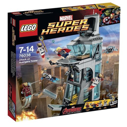 LEGO Super Heroes: Эра Альтрона: нападение на башню Мстителей 76038