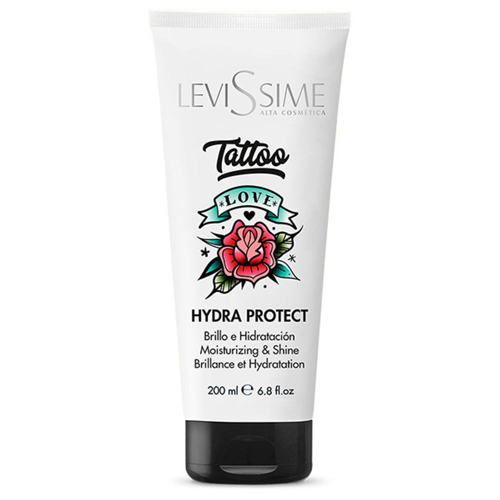 Увлажняющий и восстанавливающий крем Levissime Tatoo Hydra Protect 200мл