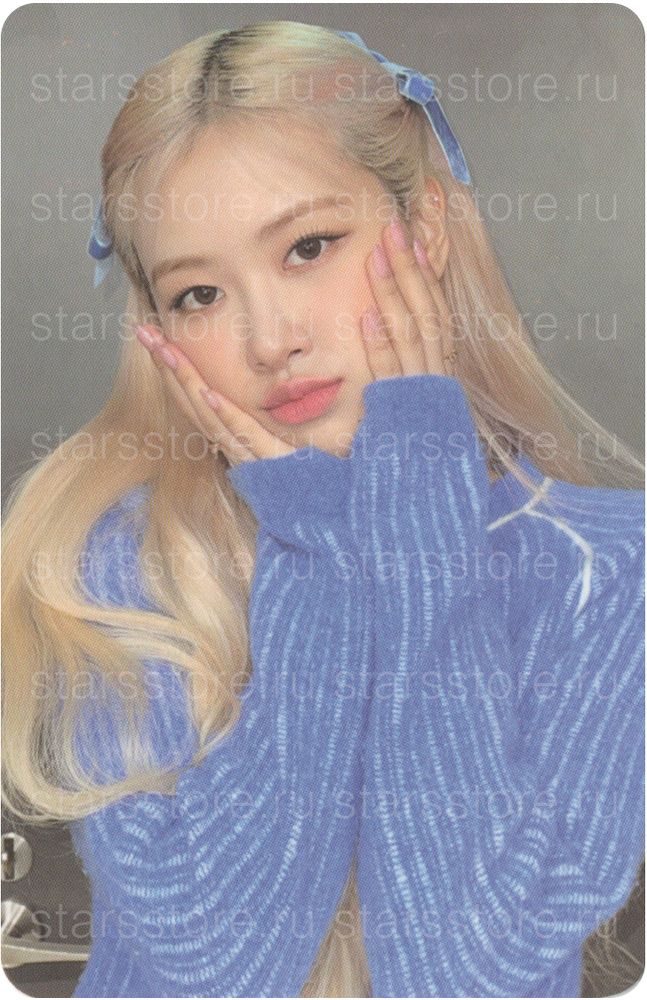 Фотокарта BLACKPINK Rose &#39;-R-&#39; KTown4u