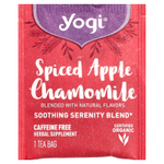 Yogi Tea, пряное яблоко и ромашка, без кофеина, 16 чайных пакетиков, 29 г (1,02 унции)