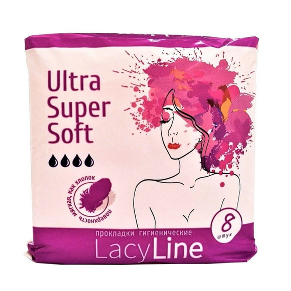 Гигиенические прокладки ULTRA SUPER SOFT, ТМ VIAN