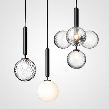Подвесной светильник стеклянный шар RAFFIN