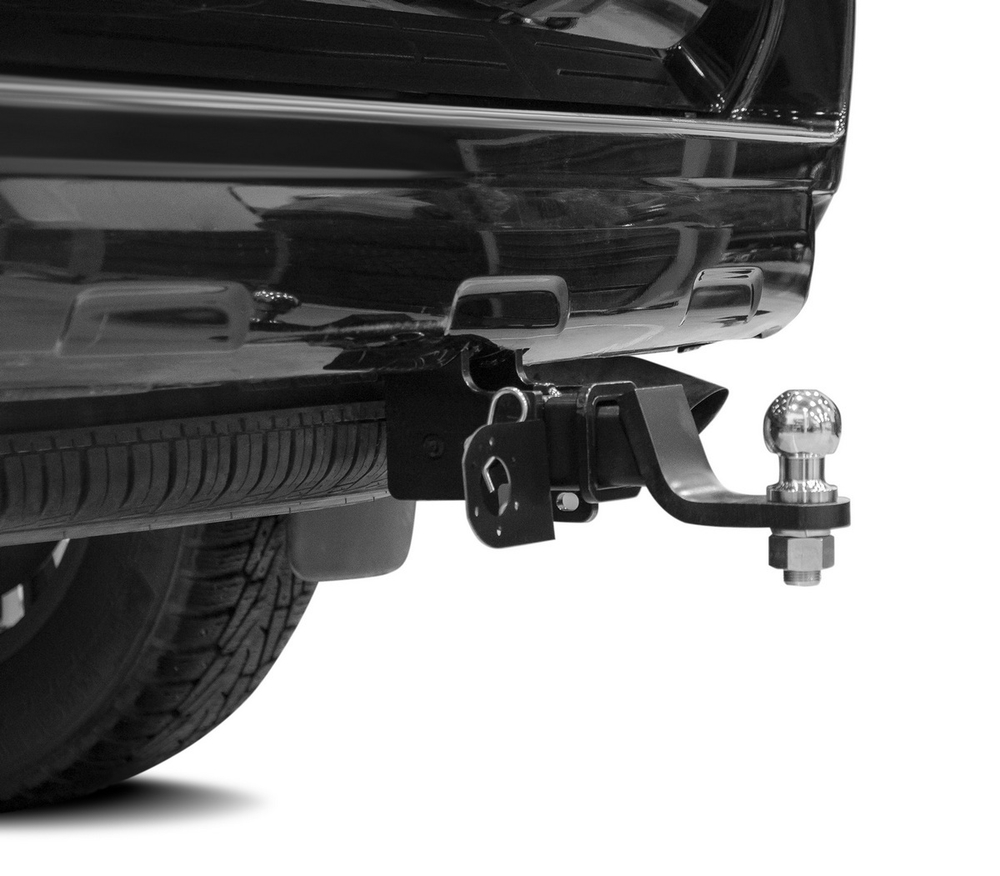Фаркоп под квадрат Berg для Toyota Land Cruiser Prado 120, 150 (кроме Black Onyx), шар E, 2200/120 кг, F.5714.003