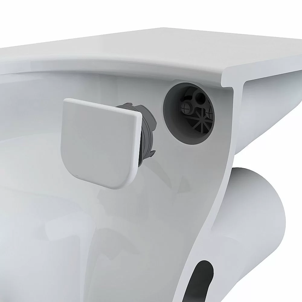 Унитаз подвесной Vitra Metropole Rim-Ex 7672B003-1687 безободковый, белый