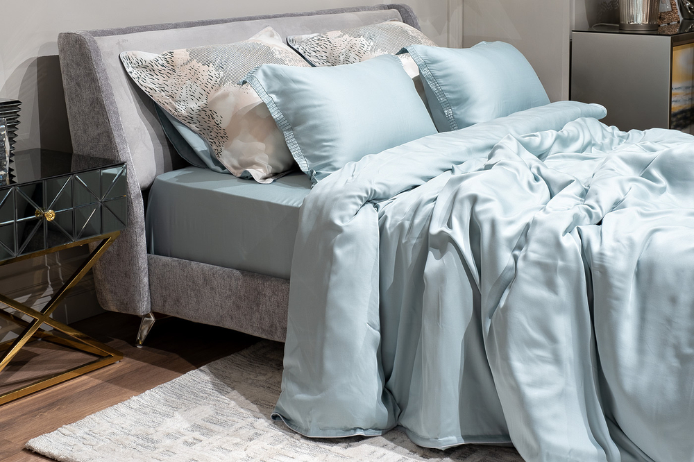 Пододеяльник 145x210 Garda Decor бирюзовый