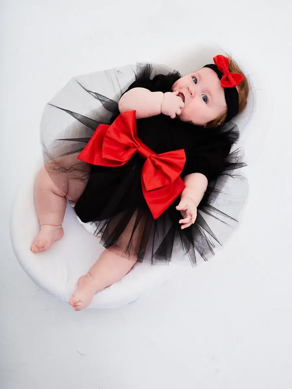 Платье-боди для новорожденной