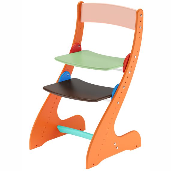 Растущий стул "ПАВЛИН", разноцветный - фото: 1