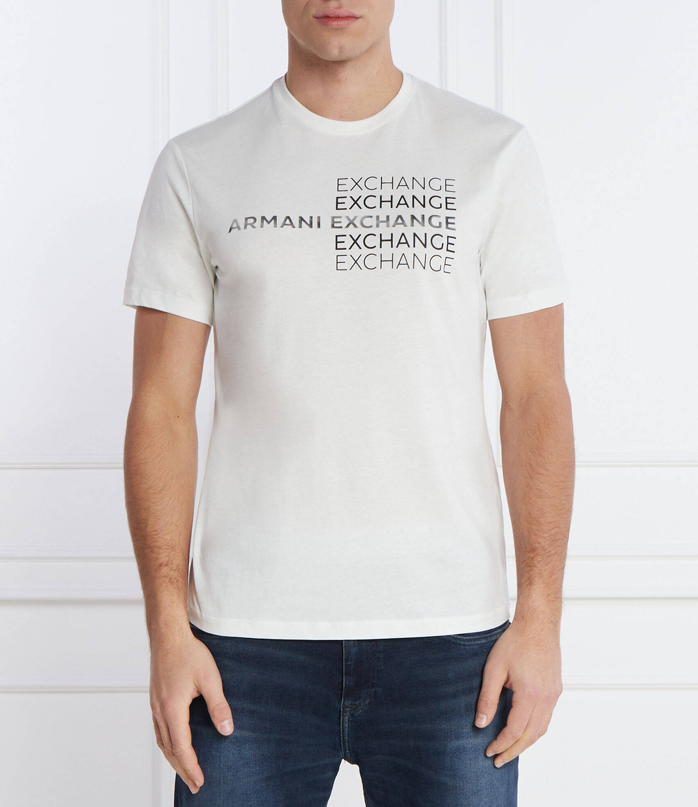 Футболка Armani Exchange - белый(3DZTAC ZJ9TZ)
