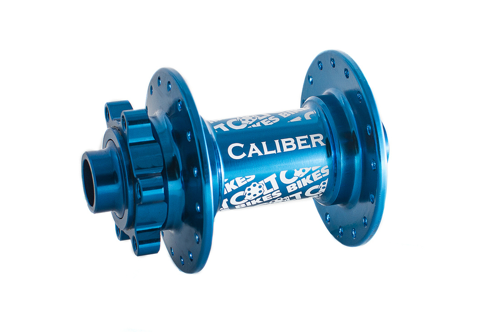 Втулка передняя Colt Bikes Caliber, 20mm, blue, 32H