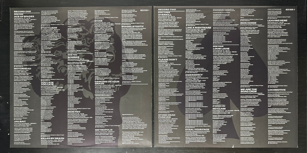 Motorhead ‎– No Remorse 2LP (Англия 1984г.) Limited Edition