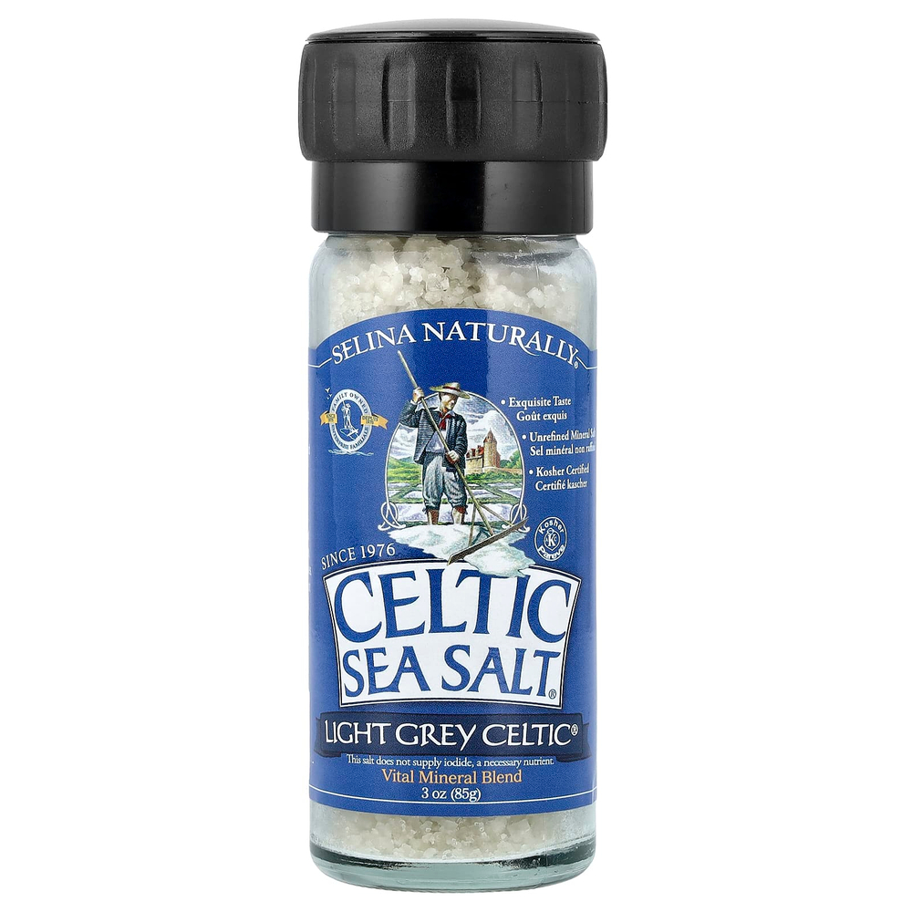 Celtic Sea Salt, Light Gray Celtic®, смесь Vital Mineral, 85 г (3 унции)