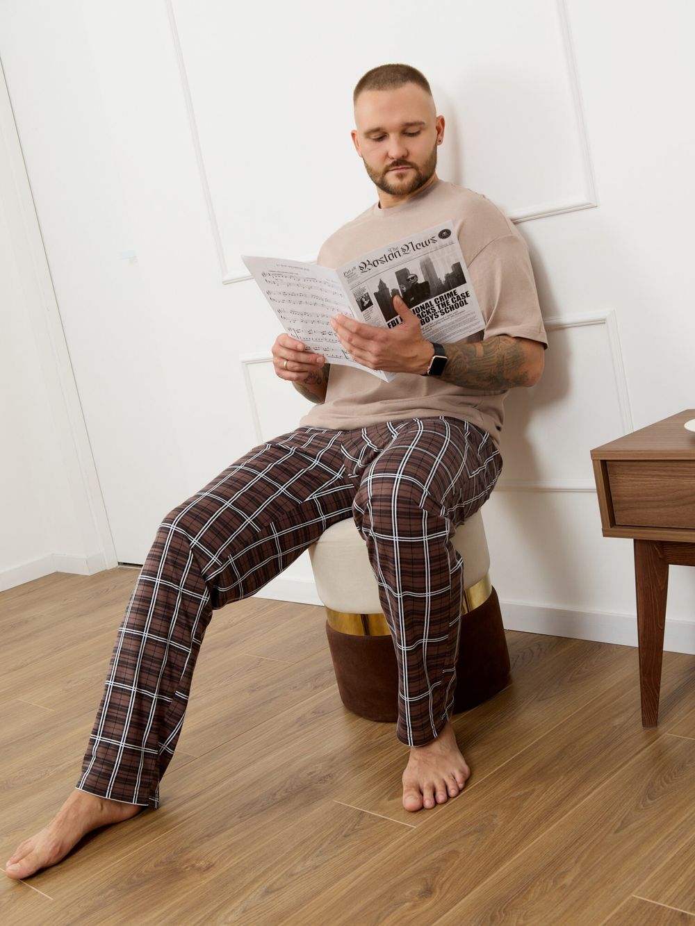 Костюм мужской Браун-3 Виотекс БЕЖЕВЫЙ