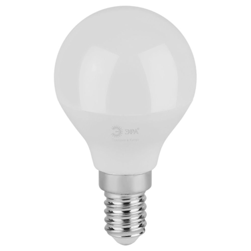 Лампочка светодиодная ЭРА GREEN LINE LED P45-15W-830-E14 GL E14 15 Вт шар теплый свет