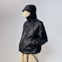 Куртка NOTHOMME Leather jacket MONTE, черный