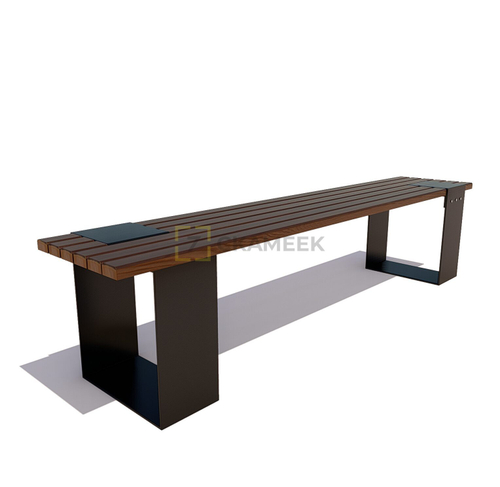 Скамейка парковая «Цюрих» (3,0 м термоясень,30х60)