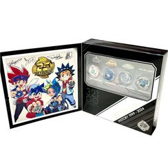 Набор волчков с лаунчерами Beyblade 25th Anniversary Set BX00 от Takara Tomy