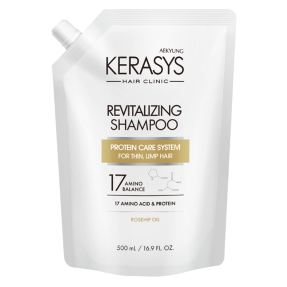 [KeraSys] Hair clinic revitalizing - Шампунь для волос оздоравливающий, 500 мл