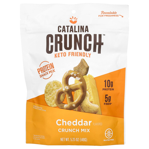 Catalina Crunch, смесь для кранчей, со вкусом чеддера, 148 г (5,25 унции)