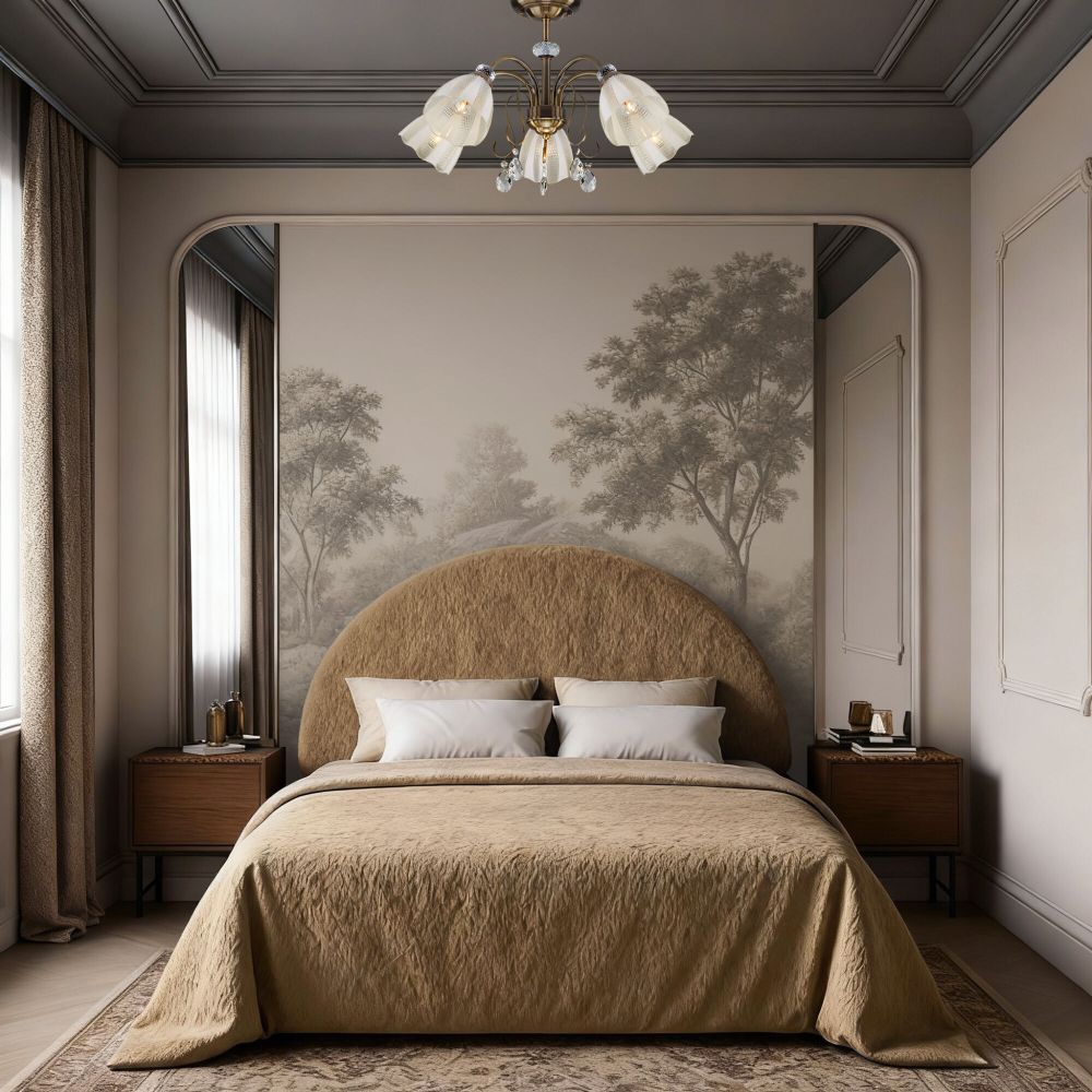 Потолочный светильник 30155/5 античная бронза