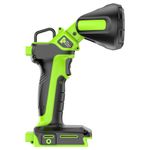 Рабочий аккумуляторный LED-фонарь 2-в-1 Greenworks G24UL , Арт. 3503707, 24V, 650 Лм, сменные плафоны, без АКБ и ЗУ