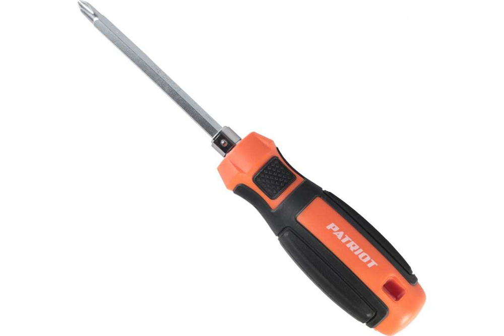 Отвертка Patriot с двусторонним стержнем, CR-V, PH2-SL6 x 100, 0.04 кг