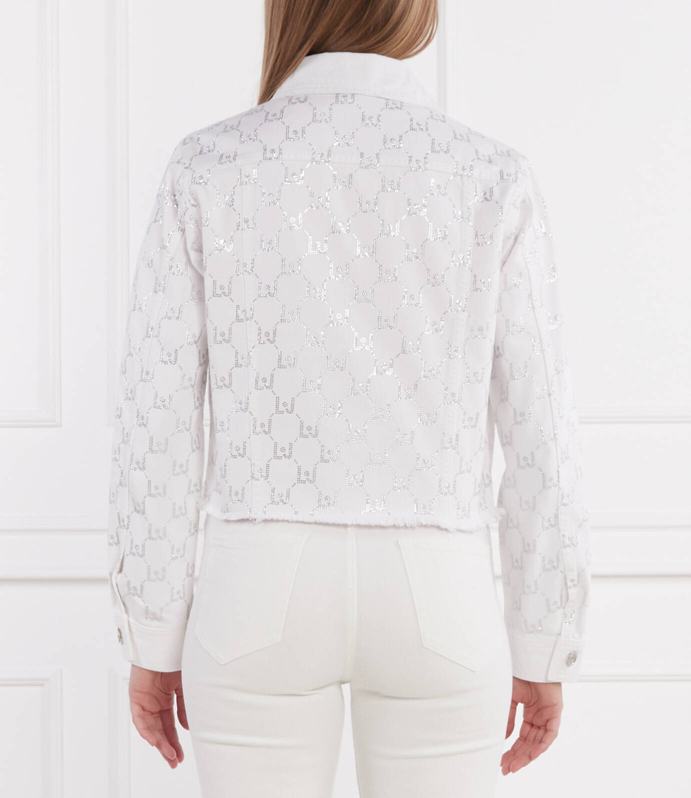 Джинсовая куртка Liu Jo - белый(UA4096 D4854)