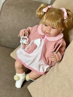 Кукла Berbesa мягконабивная 45см Daniela (4508K)
