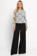 Брюки трикотажные Лаос (черные) Б14933-10М LT Collection