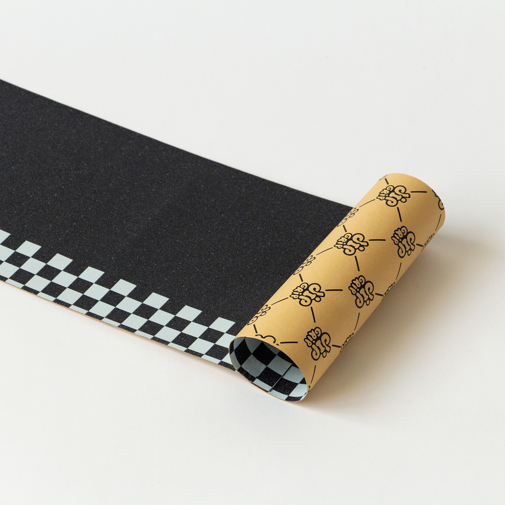 Шкурка DipGrip Side Check Black Perforated