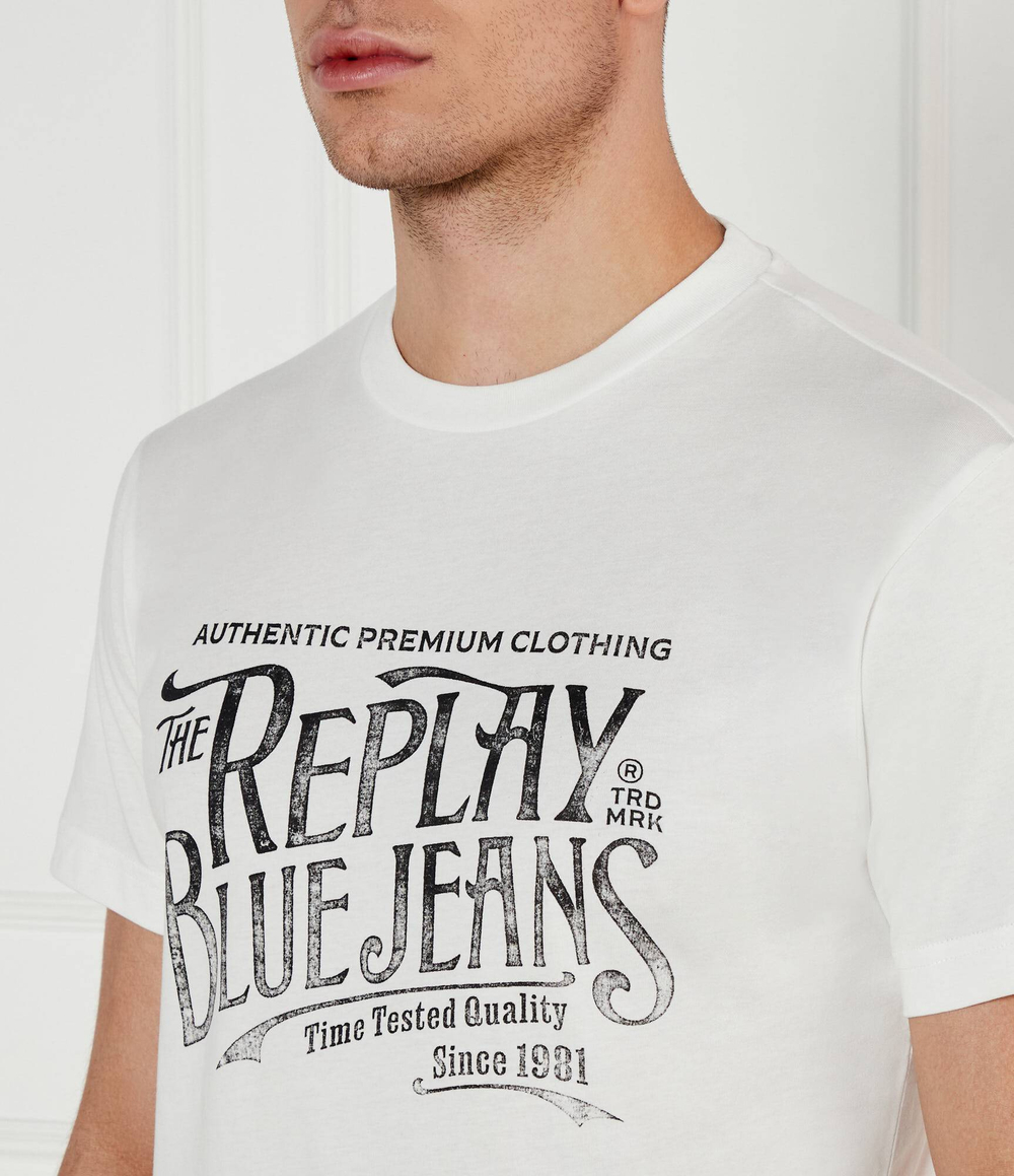 Футболка Replay - белый(M3042 .000.2660)