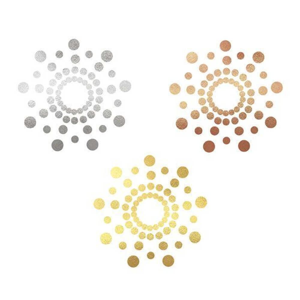 Временные тату на грудь (Цвет: разноцветный)