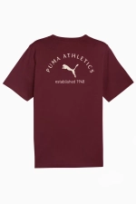 Футболка Puma Class Graphic Tee - бордовый