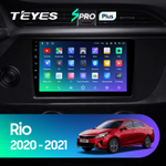 Teyes SPRO Plus 9"для KIA Rio 2020-2021