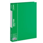 Папка с 60 вкладышами, Berlingo Standart, 700мкм, корешок 21мм с карманом, зелёная