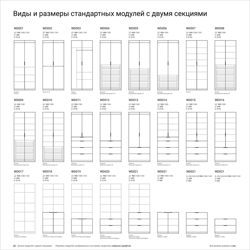 Гардеробная GA05_00