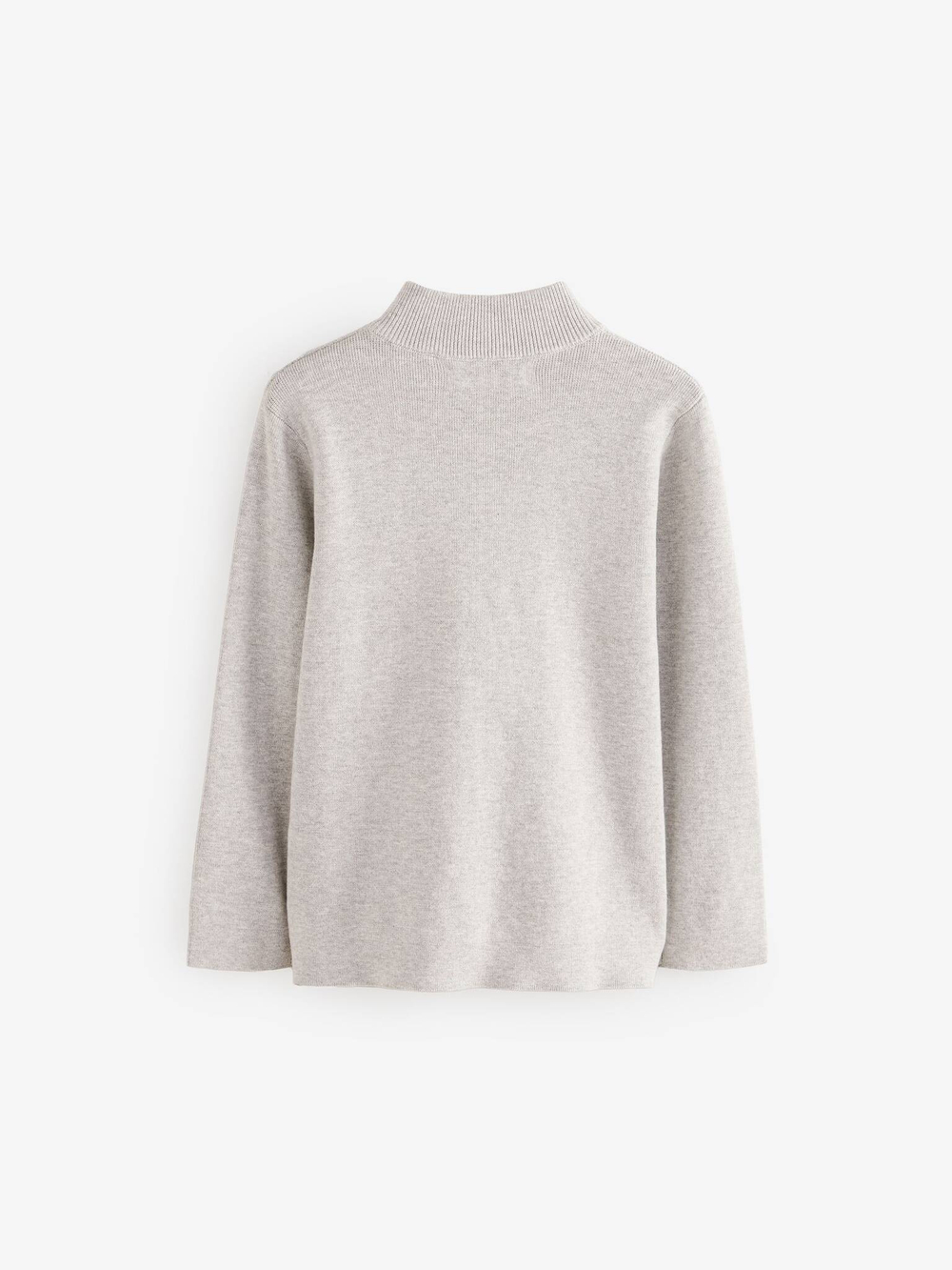 Джемпер с молнией для мальчика Next K84-118, Серый