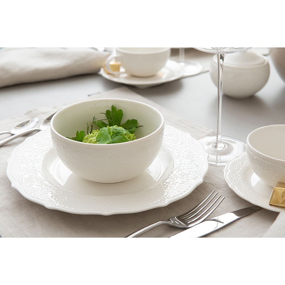 Набор обеденных тарелок Tracery, Ø26 см, 2 шт.