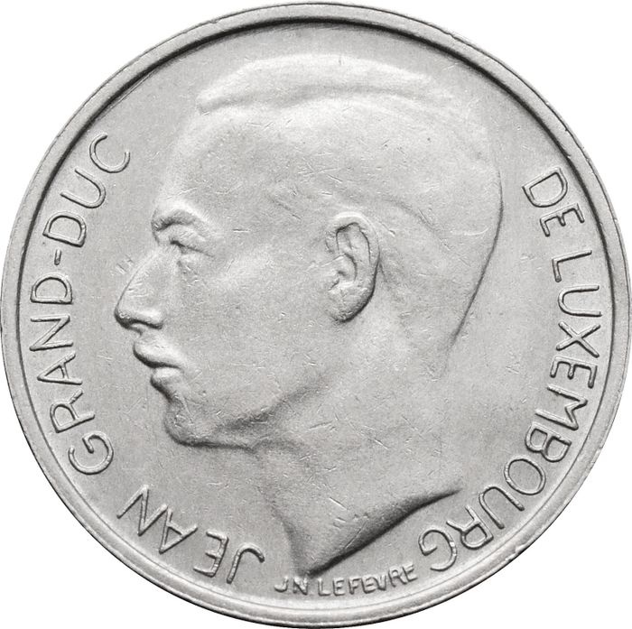 1 франк 1965-1984 Люксембург XF