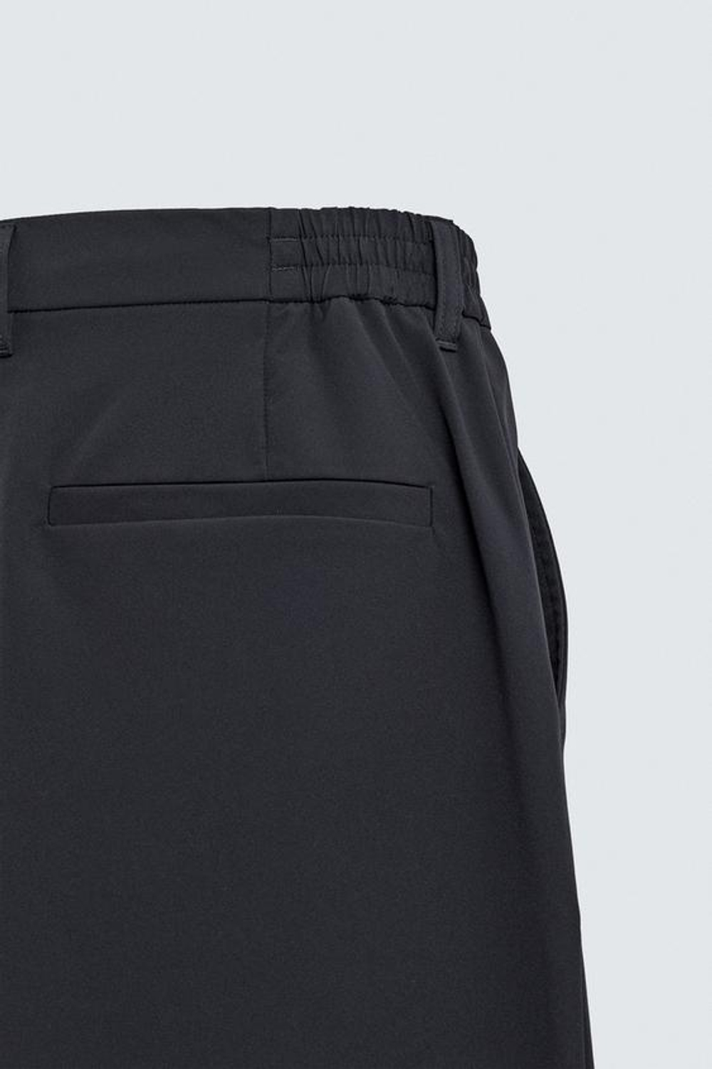 ZARA БРЮКИ REGULAR FIT КОМФОРТНОЙ ПОСАДКИ, МОРСКОЙ СИНИЙ