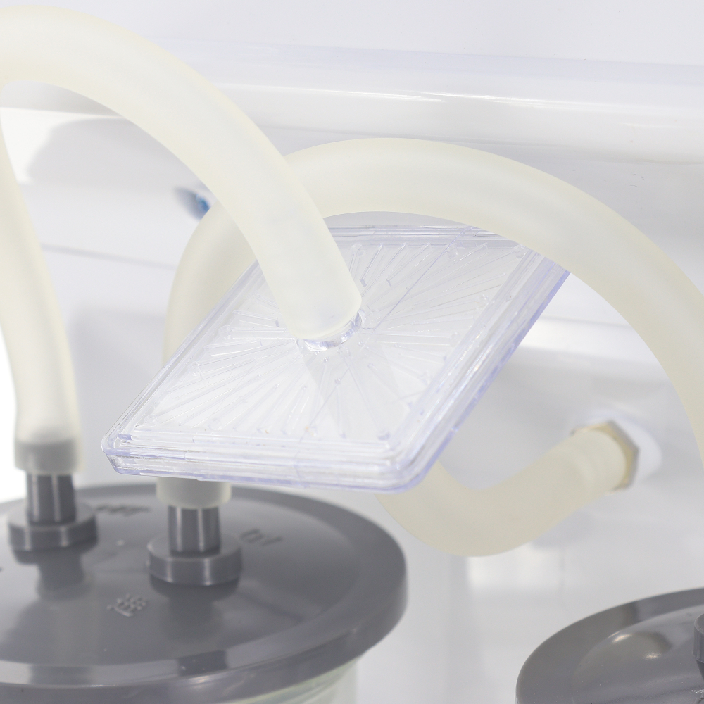 Аспиратор Med-Mos H001 — электрический медицинский отсасыватель для хирургии, реанимации, стоматологии и амбулаторий