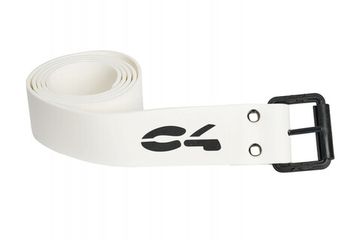 Ремень для грузов марсельский C4 Carbon Marseillaise белый с пластиковой пряжкой