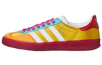 Adidas originals x GUCCI Gucci Gazelle Satin Leather Classic Casual Sneakers women's bright yellow Silk Hard Satin