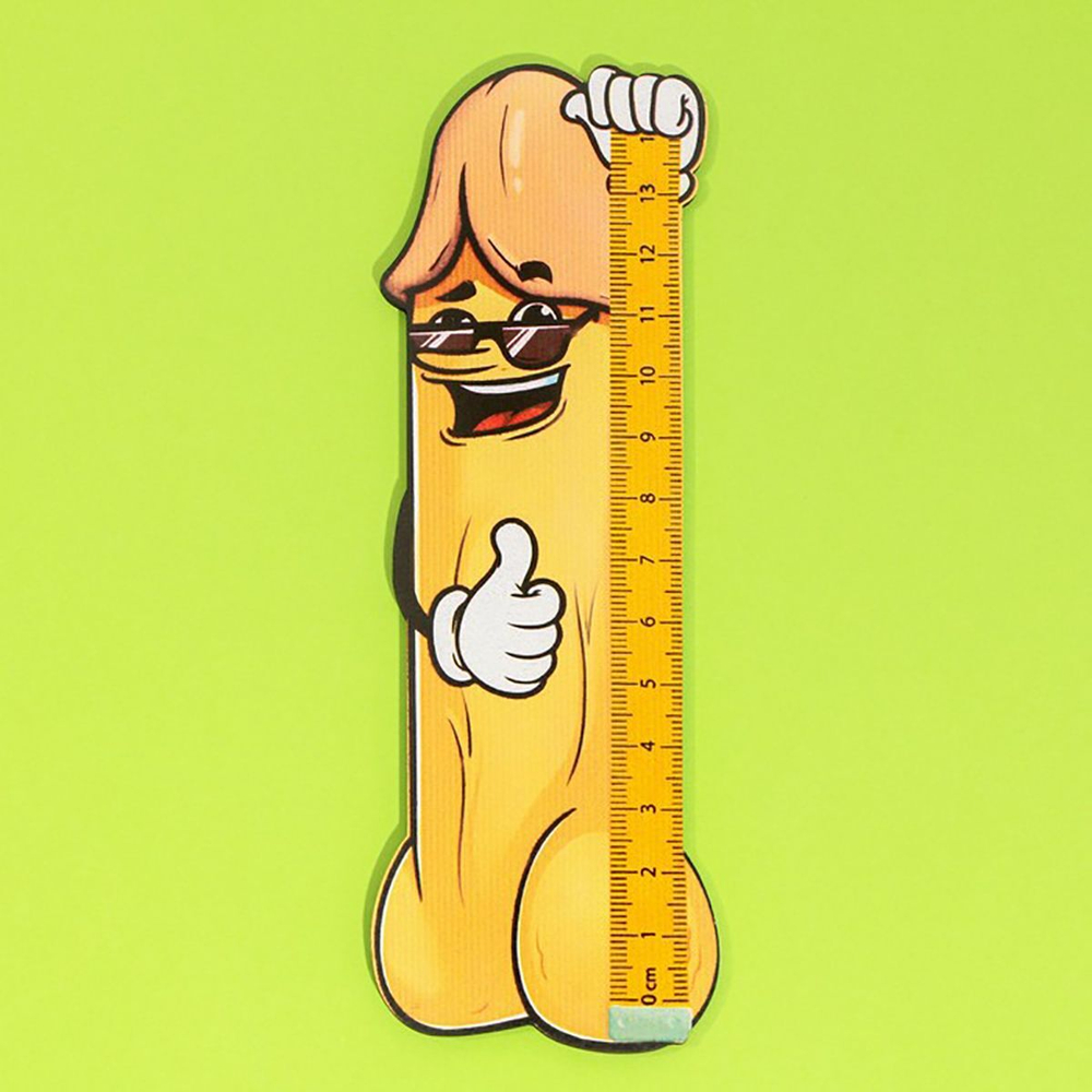 Деревянная фигурная линейка (Цвет: разноцветный)