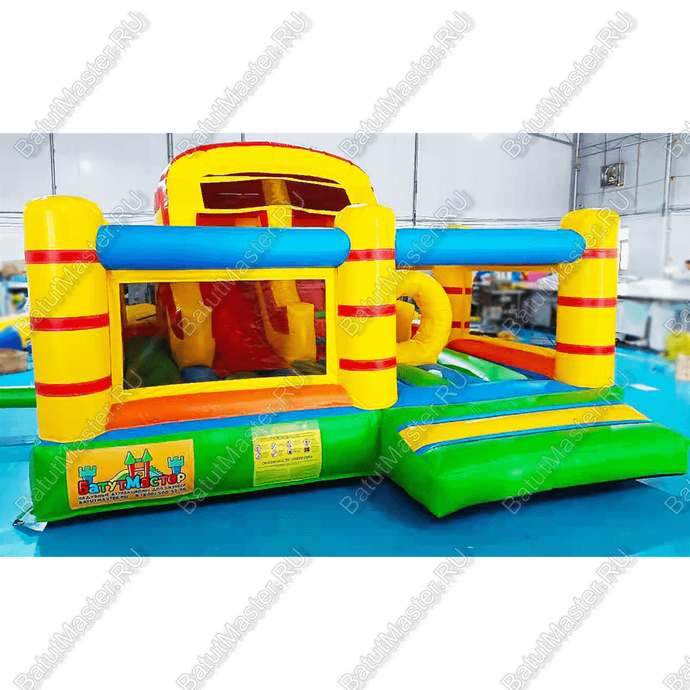 Надувной батут "Спорткомплекс 2", без столбиков, 4,5*4,5*3 м