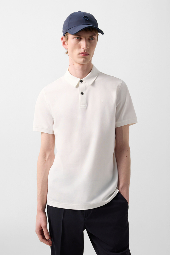 Рубашка-поло BOGNER TIMO-5F в белом цвете